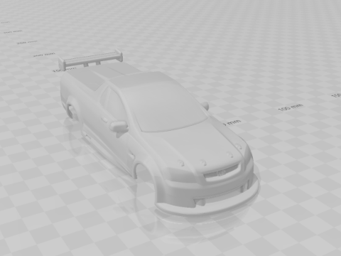 Holden ute race car 3D 프린트 모델