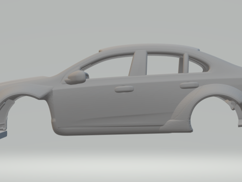 Falcon sedan custom 3D 프린트 모델