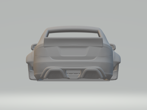 Falcon sedan custom 3D 프린트 모델