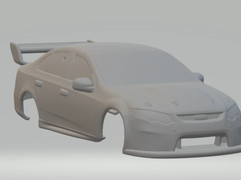 Falcon sedan supercars 3D Print Model