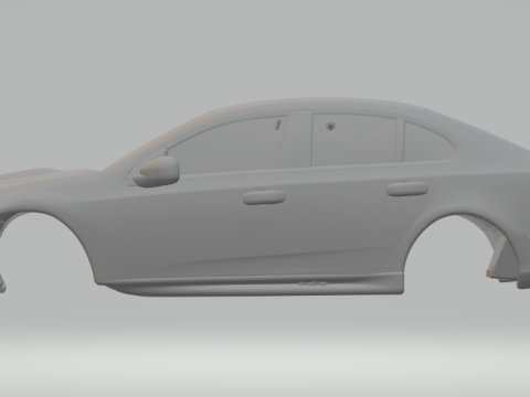 Falcon sedan supercars 3D 프린트 모델