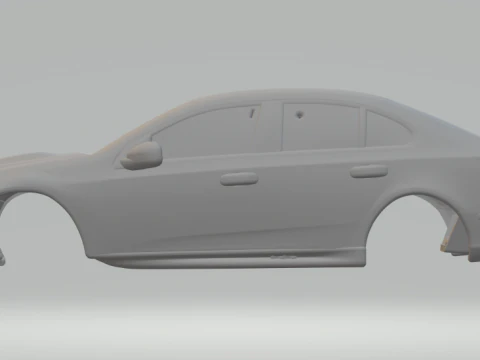 Falcon sedan supercars 3D Print Model
