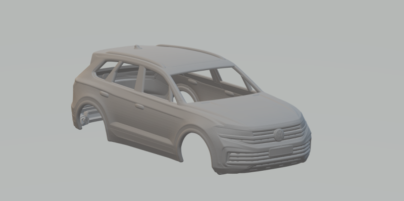 VOLKSWAGEN TOUAREG Modèles 3D en vedette .c4d .max .obj .3ds .fbx .stl .blend