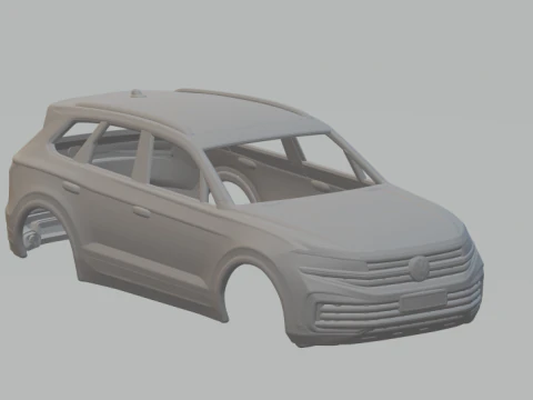 VOLKSWAGEN TOUAREG 3D Druckmodell