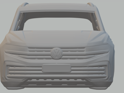 VOLKSWAGEN TOUAREG Modèles 3D en vedette