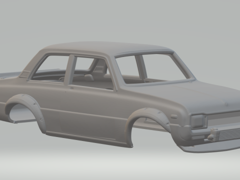 Mazda 1000 jdm 3D Print Model
