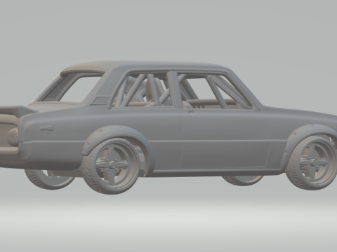 Mazda 1000 jdm kit Model Cetak 3D