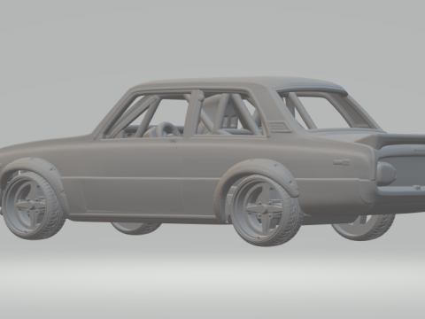 Mazda 1000 jdm kit Model Cetak 3D