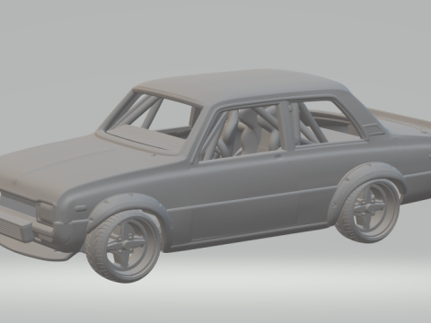 Mazda 1000 jdm kit Model Cetak 3D