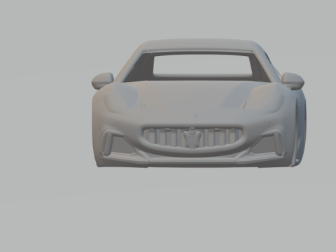 Maserati GranTurismo Trofeo 3D Print Model