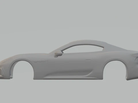 Maserati GranTurismo Trofeo 3D Print Model