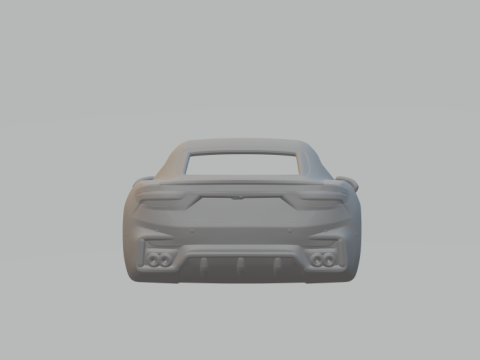 Maserati GranTurismo Trofeo 3D Print Model