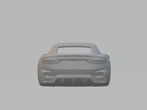 Maserati GranTurismo Trofeo 3D Print Model