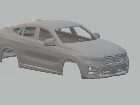 X6m 3D Print Model