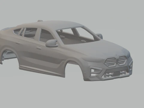 X6m 3D Print Model