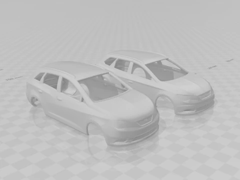 Seat ibiza wagon 3D Print Model