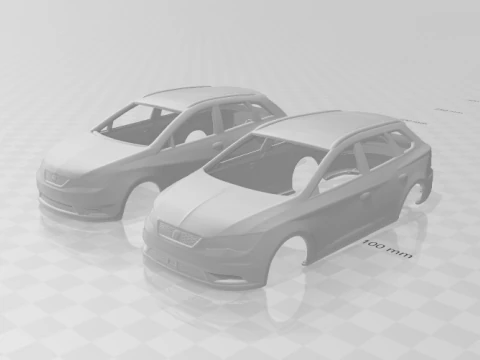 Seat ibiza wagon 3D Print Model