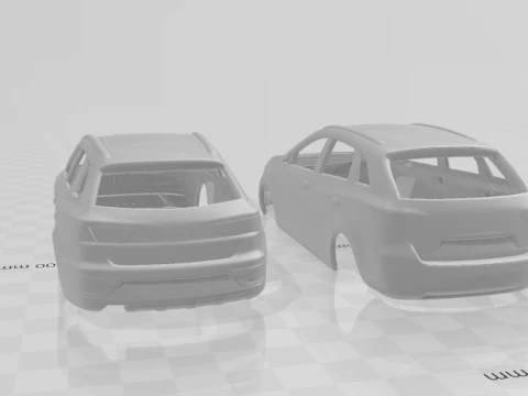 Seat ibiza wagon 3D Print Model