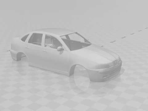 シートイビサワゴン 3Dプリントモデル