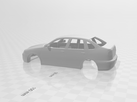 Seat ibiza wagon Modelo de impresión 3D