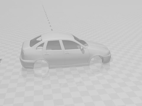 Seat ibiza wagon Modelo de impresión 3D