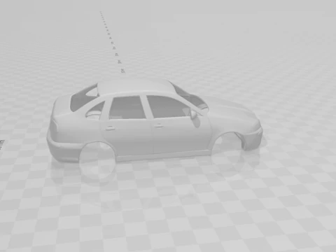 Seat ibiza wagon 3D Print Model