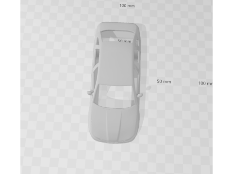 Seat ibiza wagon Modelo de impresión 3D