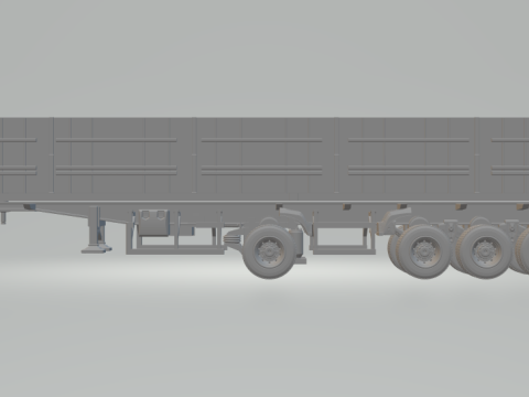 Trailer grain brazil 4axles 3D प्रिंट मॉडल