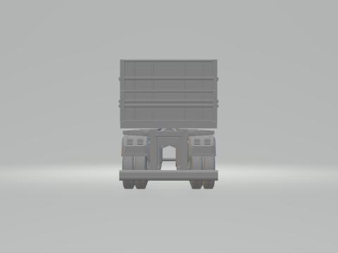 Trailer grain brazil 4axles 3D प्रिंट मॉडल