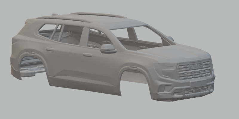 GMC Acadia 3D प्रिंट मॉडल .c4d .max .obj .3ds .fbx .stl .blend 