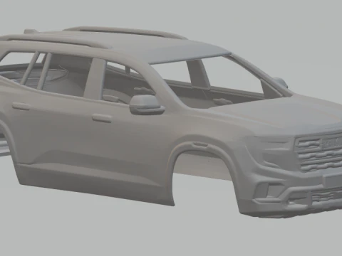 GMC 아카디아 3D 프린트 모델