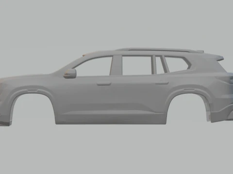 GMC 아카디아 3D 프린트 모델