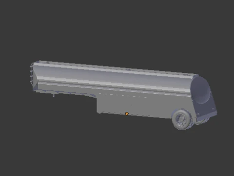 Trailer tank 3D Print Model