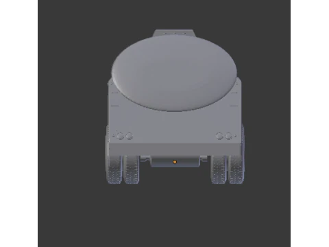 Trailer tank 3D Print Model