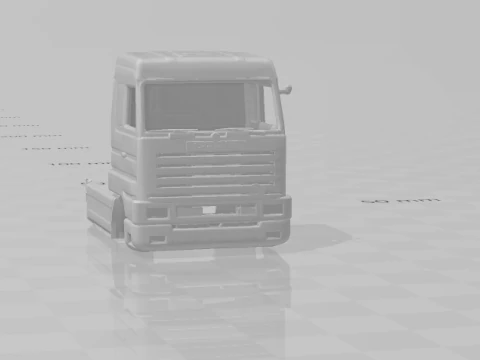 Scania cabin 3D Print Model