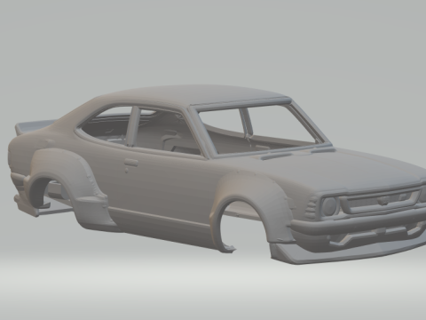 Toyota corolla Modèles 3D en vedette