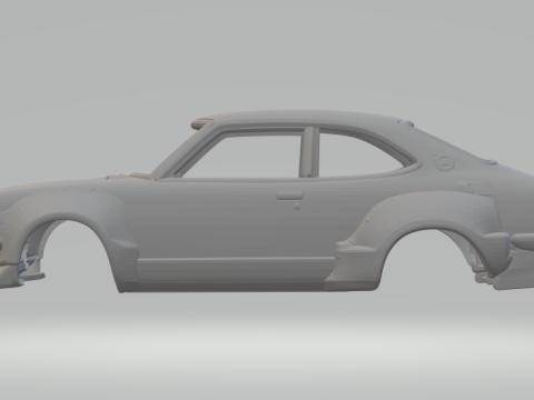 Toyota corolla 3Dプリントモデル