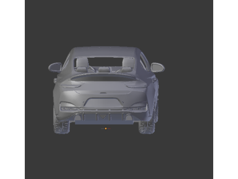 Hyundai i30 fastback 3D Print Model