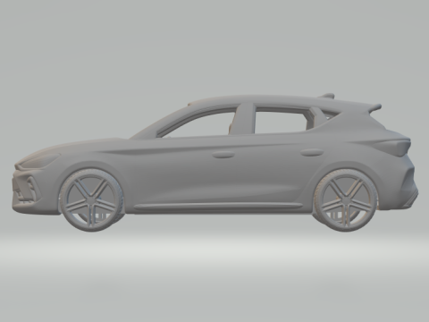 Cupra leon 3D 打印模型