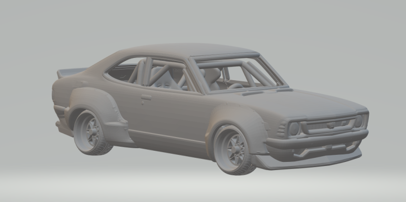 Corolla custom Model do druku 3D .c4d .max .obj .3ds .fbx .stl .blend 