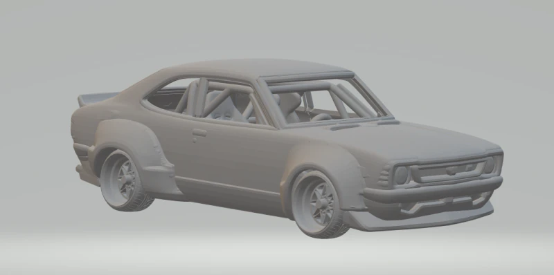 Corolla custom 3D Print Model .c4d .max .obj .3ds .fbx .stl .blend 