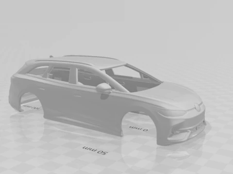 Фольксваген id7 3D Принт Модель