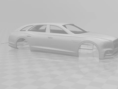 Bentley wagon 3D Print Model
