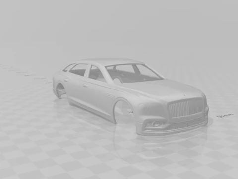 Bentley wagon 3D Print Model