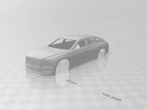 Bentley wagon 3D Print Model