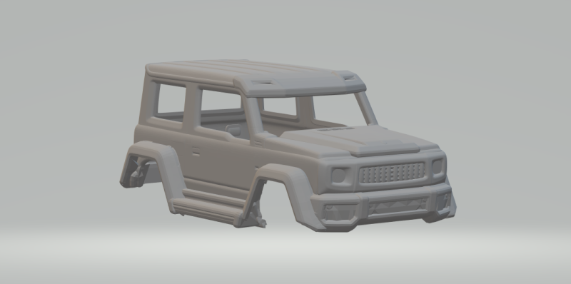 Suzuki jimny g class 3D Baskı Modeli .c4d .max .obj .3ds .fbx .stl .blend