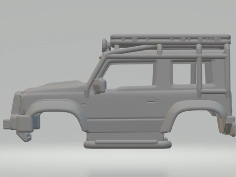 Suzuki jimny custom 3D Print Model