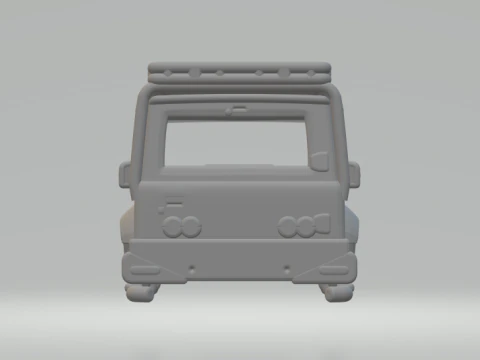 Suzuki jimny custom 3D Print Model