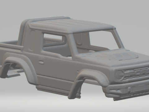 Suzuki jimny custom bronco 3D-printmodel