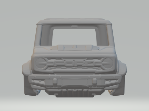Suzuki jimny custom bronco Modello di stampa 3D